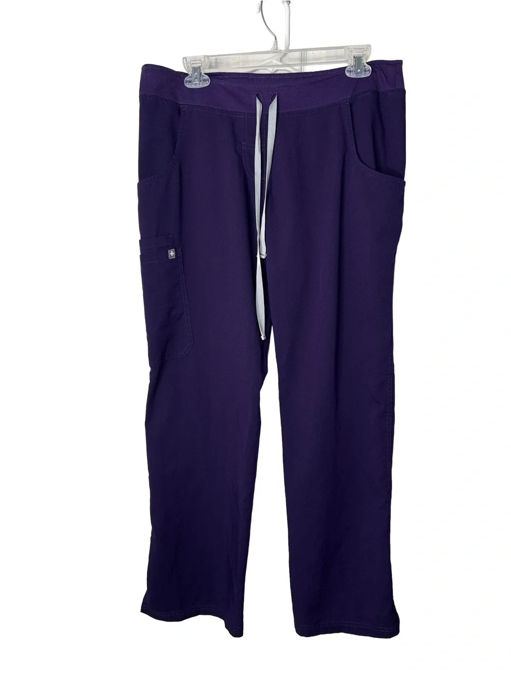 FIGS Scrub Pants Men's S Purple Technical Collection Drawstring Medical Nurse